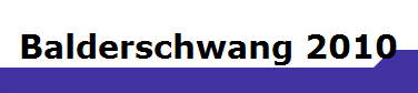 Balderschwang 2010