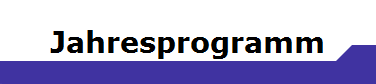 Jahresprogramm